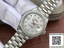 Rolex Lady Datejust 279136RBR 28mm Silver Dial - Watches