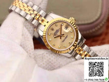 Rolex Lady Datejust 28mm 18K Gold Dial - Watches