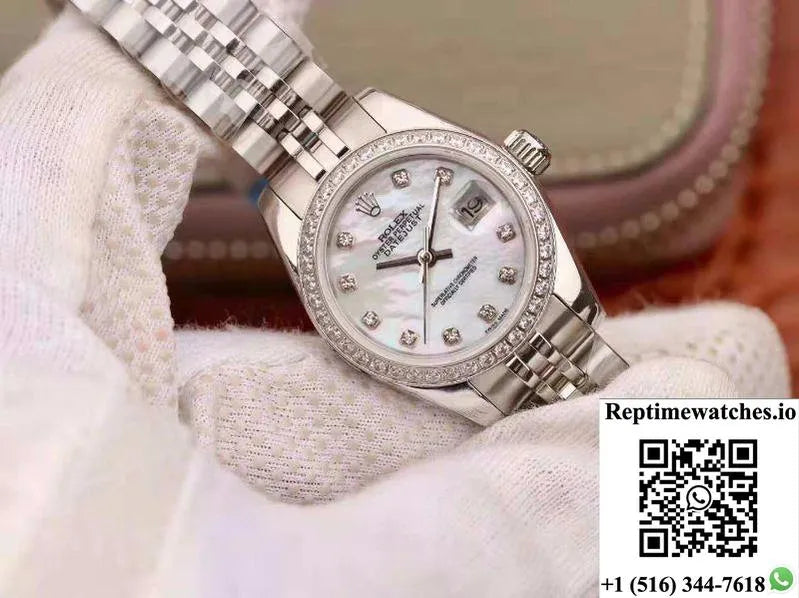 Rolex Lady Datejust 28Mm Mother Of Pearl Dial-Rep Time Watches