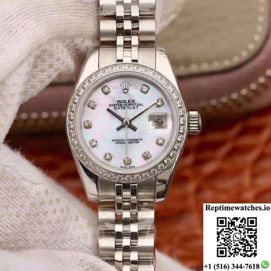 Rolex Lady Datejust 28Mm Mother Of Pearl Dial-Rep Time Watches