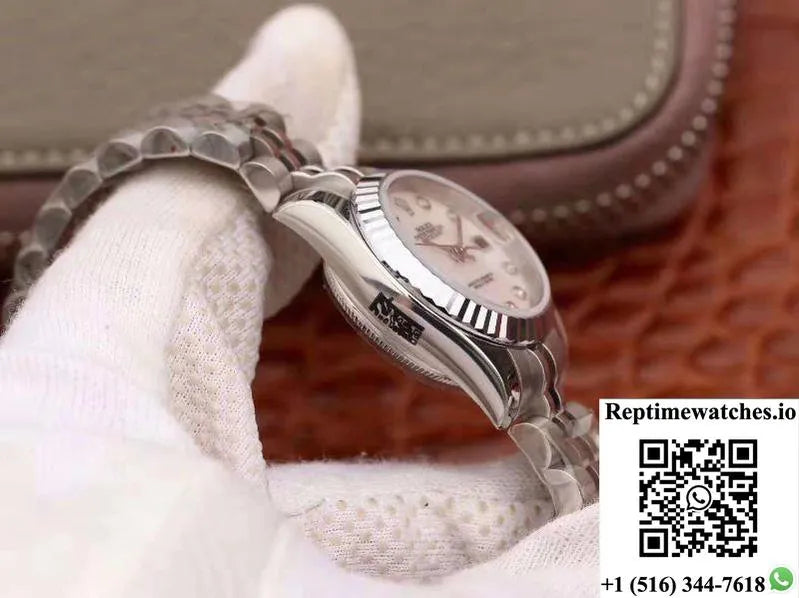 Rolex Lady Datejust 28Mm White Dial-Rep Time Watches