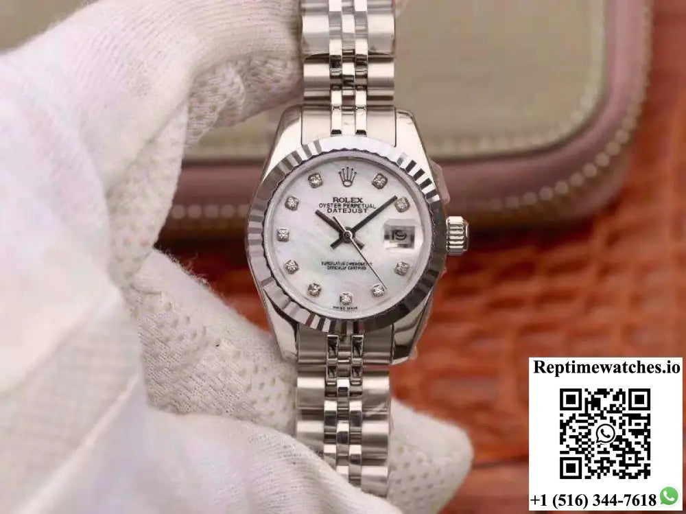 Rolex Lady Datejust 28MM White Dial - Watches
