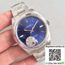 Rolex Oyster Perpetual 39 114300 JF Factory Blue Dial - Watches