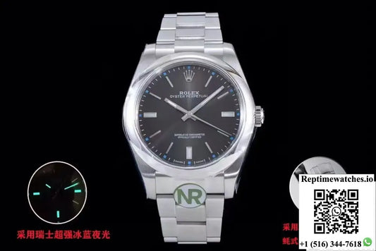 Rolex Oyster Perpetual m114300-0001 NR Factory Deep rhodium white dial AI Factory