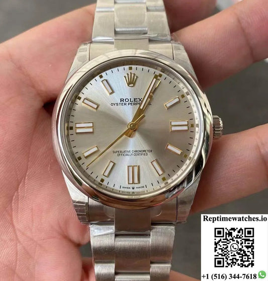 Rolex Oyster Perpetual M124300-0001 41Mm Vs Factory Stainless Steel-Rep Time Watches