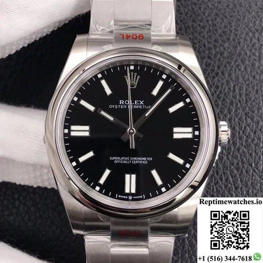 Rolex Oyster Perpetual M124300-0002 41Mm Ew Factory Black Dial-Rep Time Watches