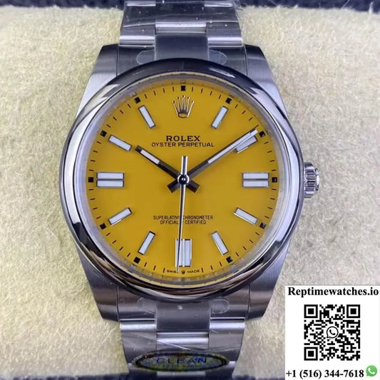 Rolex Oyster Perpetual M124300-0004 41Mm Clean Factory Stainless Steel-Rep Time Watches