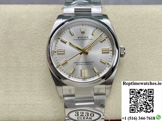 Rolex Oyster Perpetual M126000-0001 36Mm Clean Factory Stainless Steel-Rep Time Watches