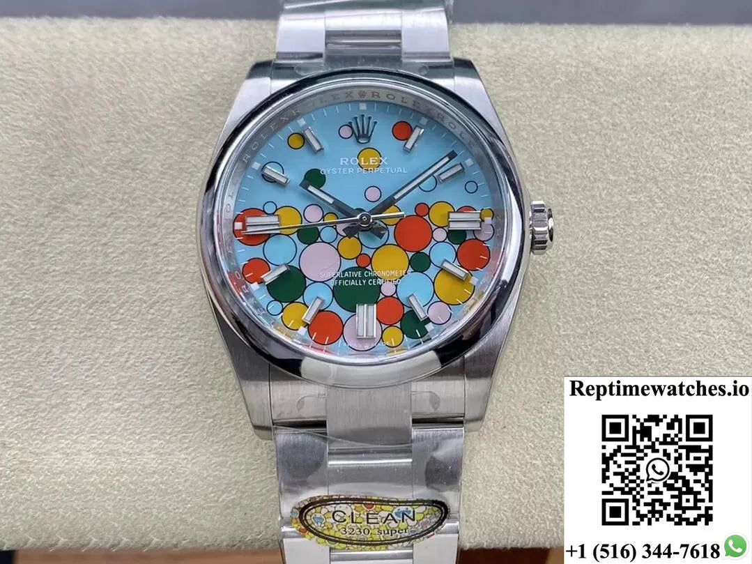 Rolex Oyster Perpetual M126000-0009 36Mm Clean Factory Stainless Steel-Rep Time Watches