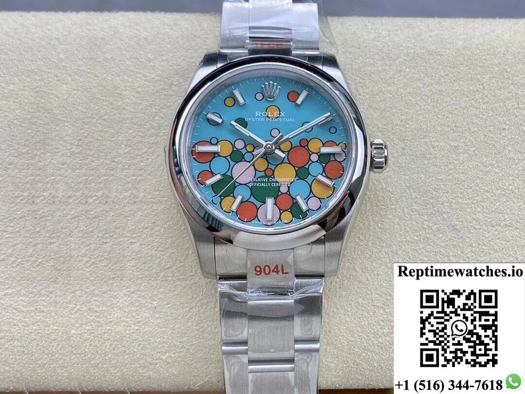 Rolex Oyster Perpetual M277200-0010 31Mm Ew Factory Stainless Steel-Rep Time Watches
