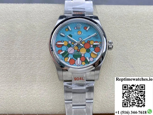 Rolex Oyster Perpetual M277200-0010 31Mm Ew Factory Stainless Steel-Rep Time Watches