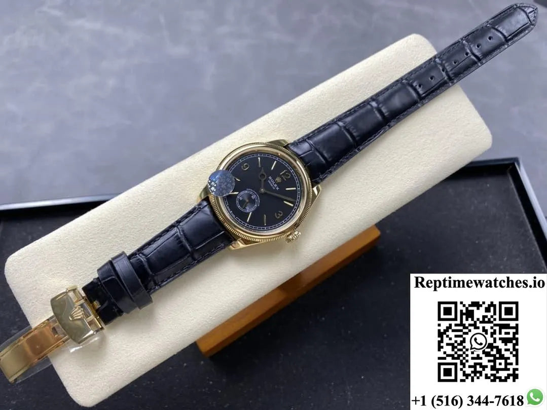 Rolex Perpetual 1908 M52508-0002 R+ Factory Black Strap-Rep Time Watches