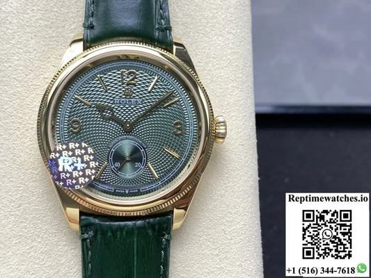 Rolex Perpetual 1908 m52508-0003 R+ factory green dial