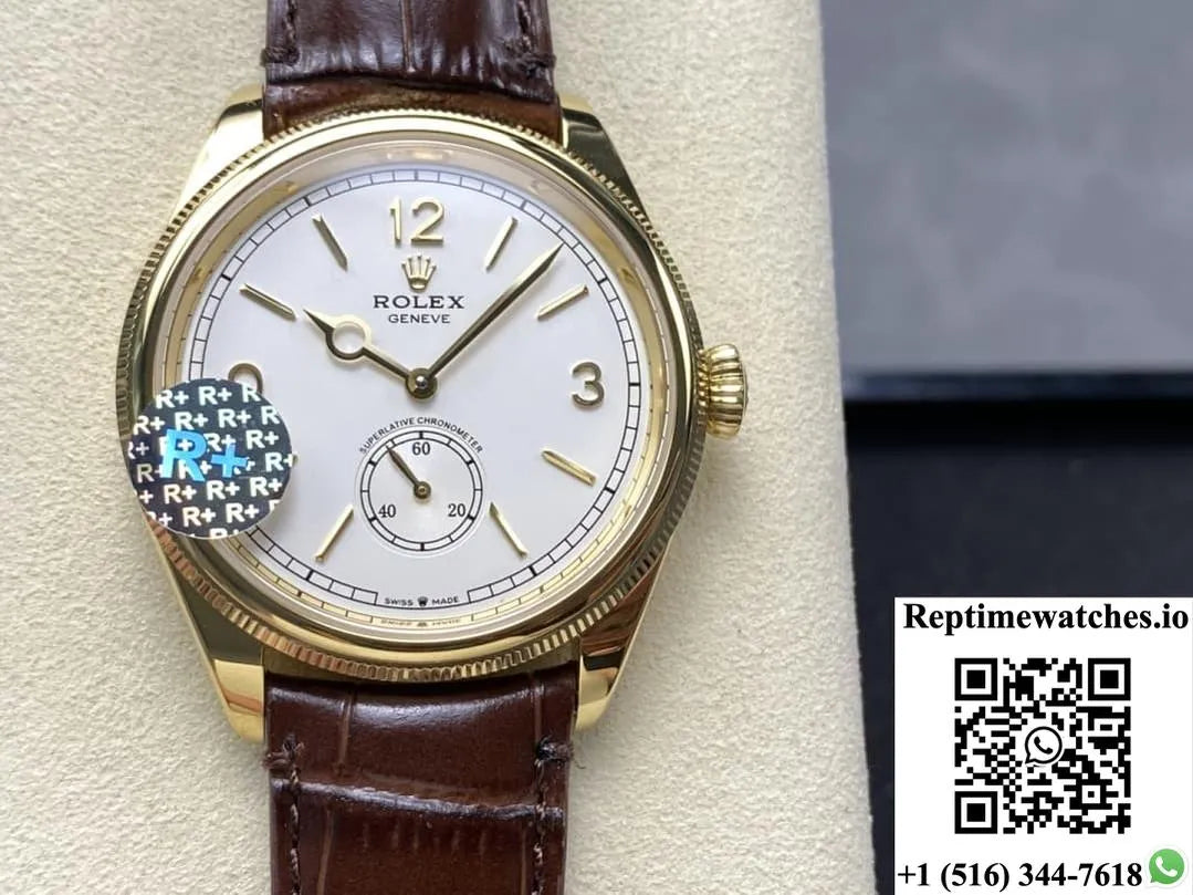 Rolex Perpetual 1908 M52508-0006 R+ Factory Gold Case-Rep Time Watches