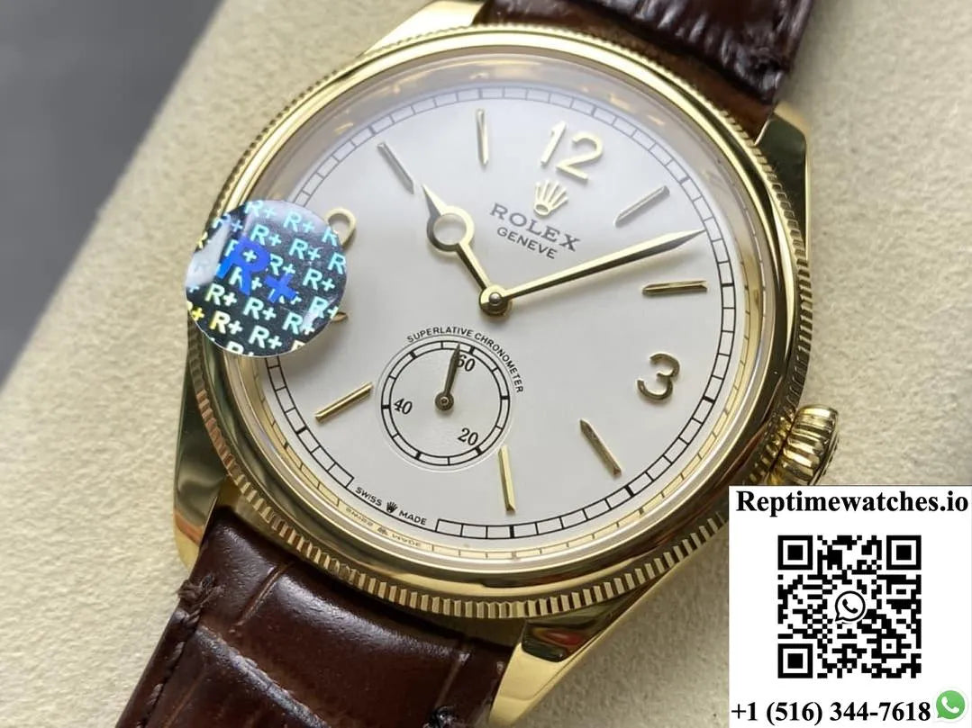 Rolex Perpetual 1908 M52508-0006 R+ Factory Gold Case-Rep Time Watches