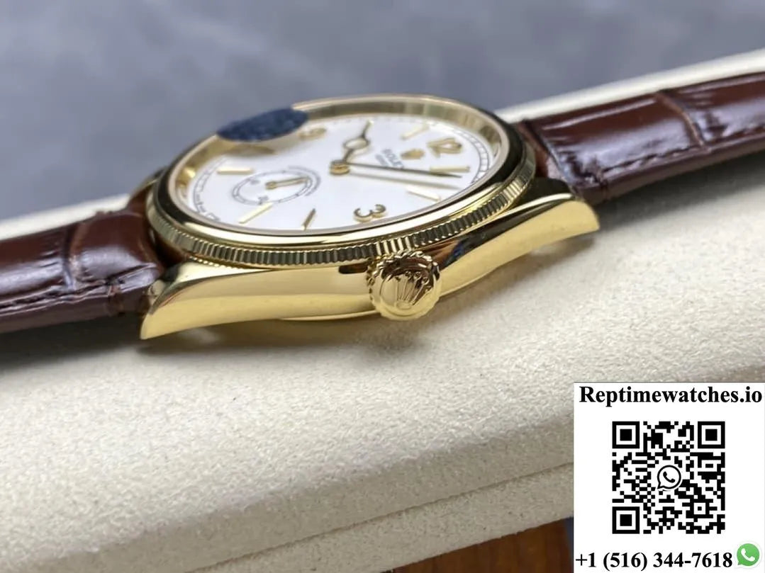 Rolex Perpetual 1908 M52508-0006 R+ Factory Gold Case-Rep Time Watches
