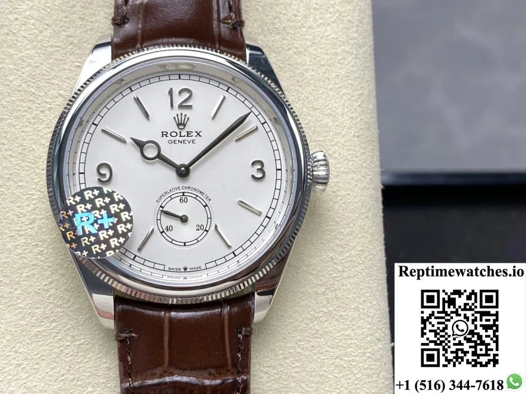 Rolex Perpetual 1908 M52509-0006 R+ Factory White Dial-Rep Time Watches