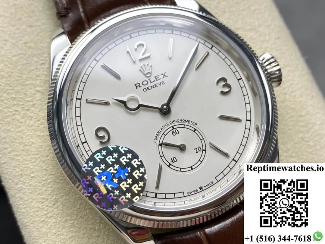 Rolex Perpetual 1908 M52509-0006 R+ Factory White Dial-Rep Time Watches