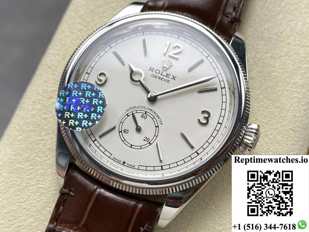 Rolex Perpetual 1908 M52509-0006 R+ Factory White Dial-Rep Time Watches