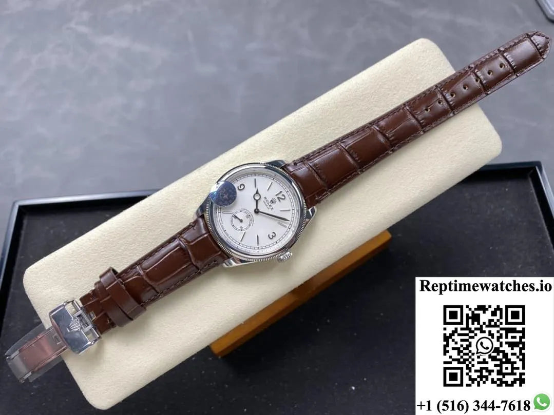 Rolex Perpetual 1908 M52509-0006 R+ Factory White Dial-Rep Time Watches