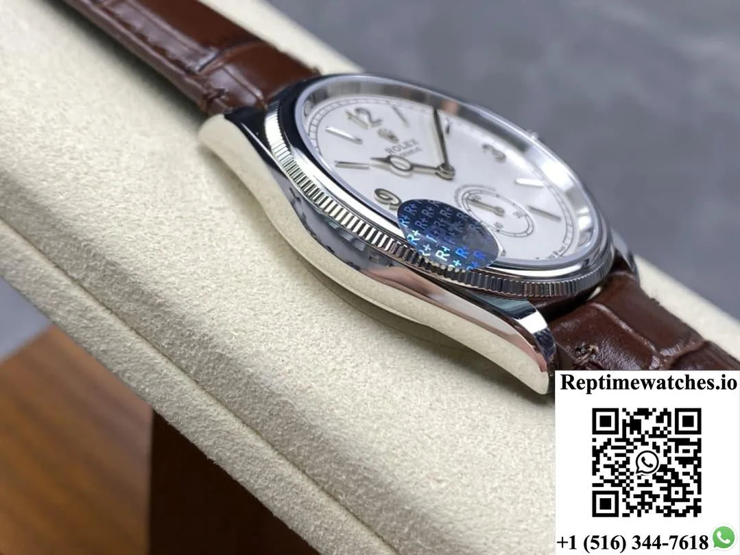 Rolex Perpetual 1908 M52509-0006 R+ Factory White Dial-Rep Time Watches