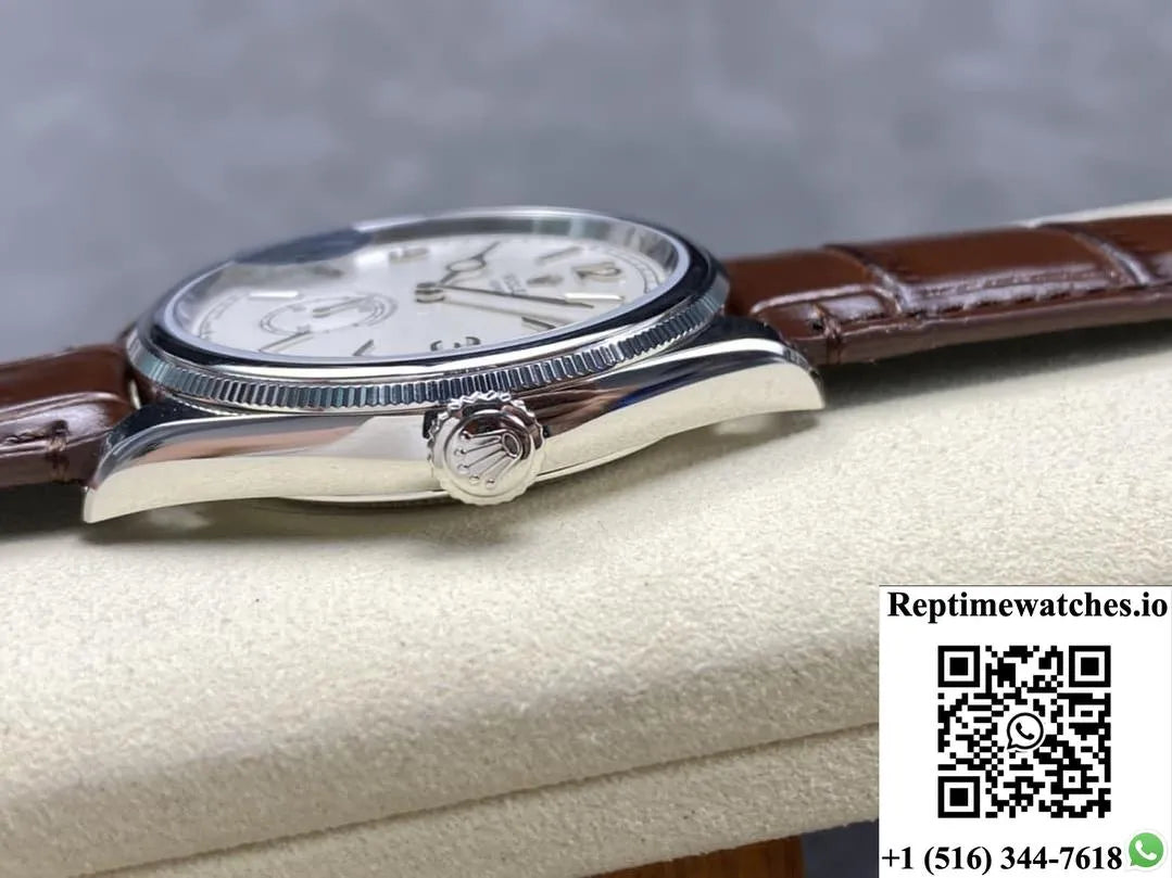 Rolex Perpetual 1908 M52509-0006 R+ Factory White Dial-Rep Time Watches