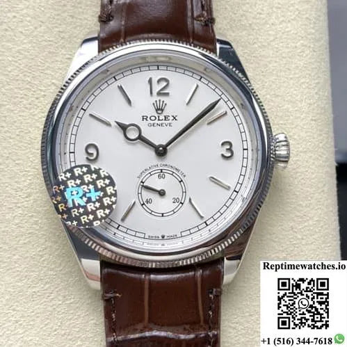 Rolex Perpetual 1908 M52509-0006 R+ Factory White Dial-Rep Time Watches