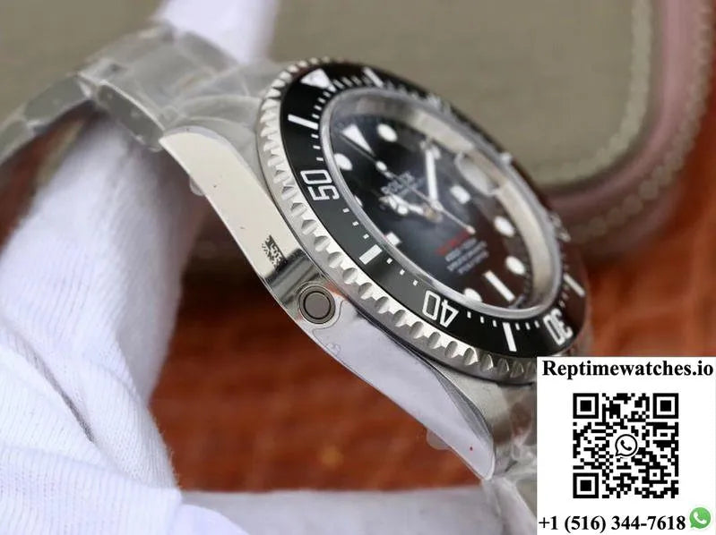 Rolex Sea-Dweller 126600 Noob Factory V9 Black Dial-Rep Time Watches
