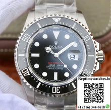 Rolex Sea-Dweller 126600 Noob Factory V9 Black Dial - Watches