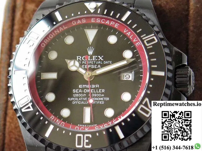 Rolex Sea-Dweller Bamford 116660 Vr Factory Black Dial-Rep Time Watches
