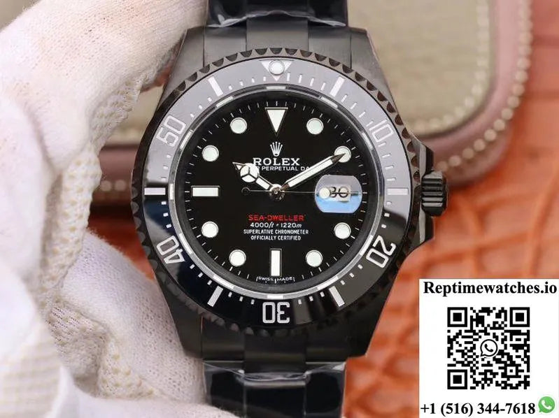 Rolex Sea-Dweller Deepsea 116660 V2 Black Dial-Rep Time Watches