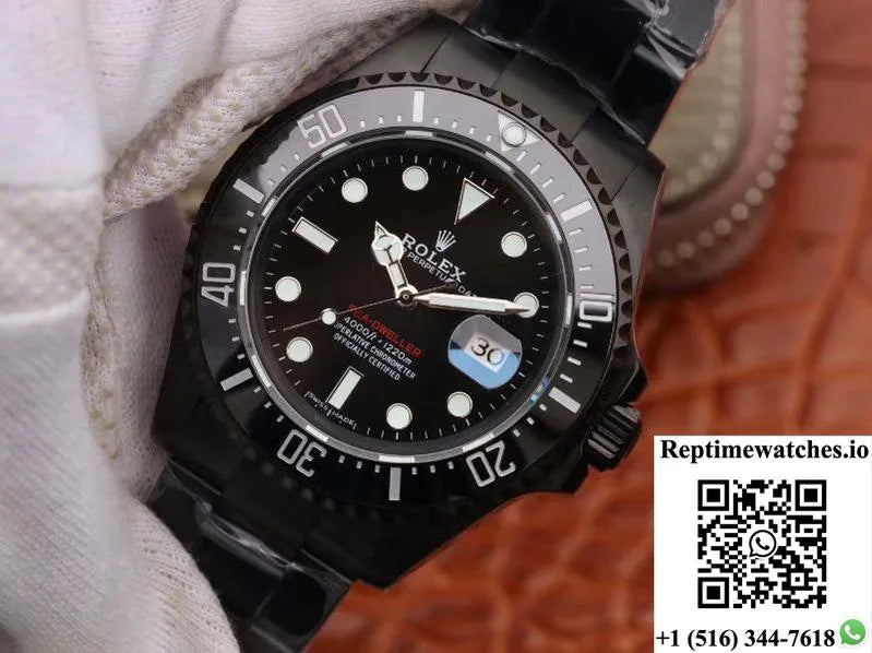 Rolex Sea-Dweller Deepsea 116660 V2 Black Dial-Rep Time Watches
