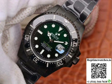 Rolex Sea-Dweller Deepsea 11666001 V2 Green Gradual Black Dial - Watches