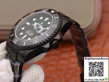 Rolex Sea-Dweller Deepsea 11666001 V2 Green Gradual Black Dial - Watches