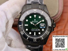 Rolex Sea-Dweller Deepsea 11666001 V2 Green Gradual Black Dial - Watches