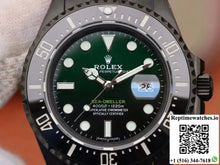 Rolex Sea-Dweller Deepsea 11666001 V2 Green Gradual Black Dial - Watches