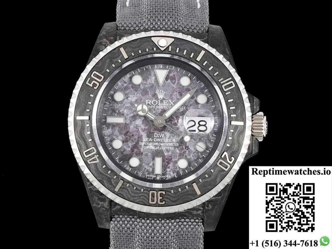 Rolex Sea-Dweller Diw Factory Carbon Fiber Bezel-Rep Time Watches