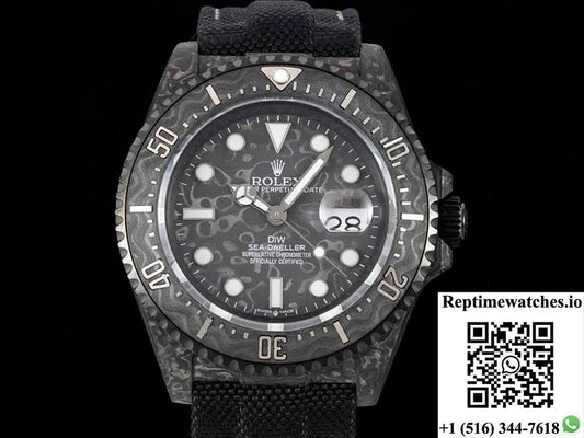 Rolex Sea-Dweller Diw Factory Carbon Fiber-Rep Time Watches