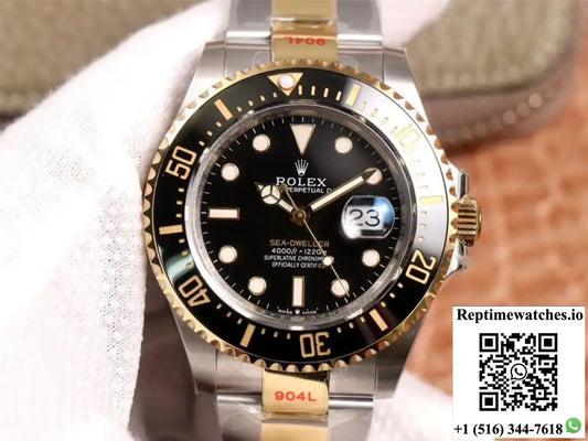 Rolex Sea Dweller M126603 V3 GM Factory Rose Gold Black Dial AI Factory