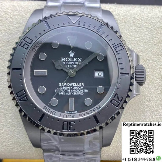 Rolex Sea Dweller Vr Factory Titanium Dial-Rep Time Watches