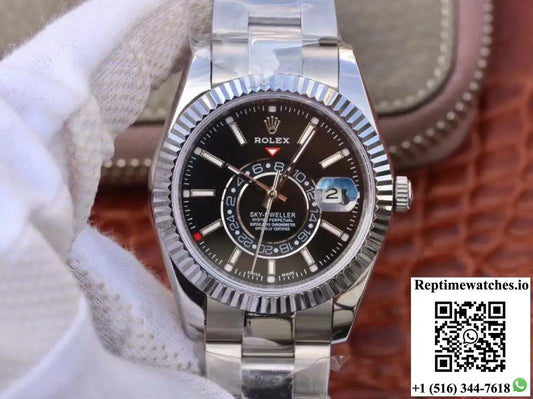 Rolex SKY DWELLER 326139 Black Dial - Watches
