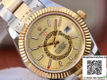 Rolex SKY-DWELLER 326938-72418 Gold Dial - Watches