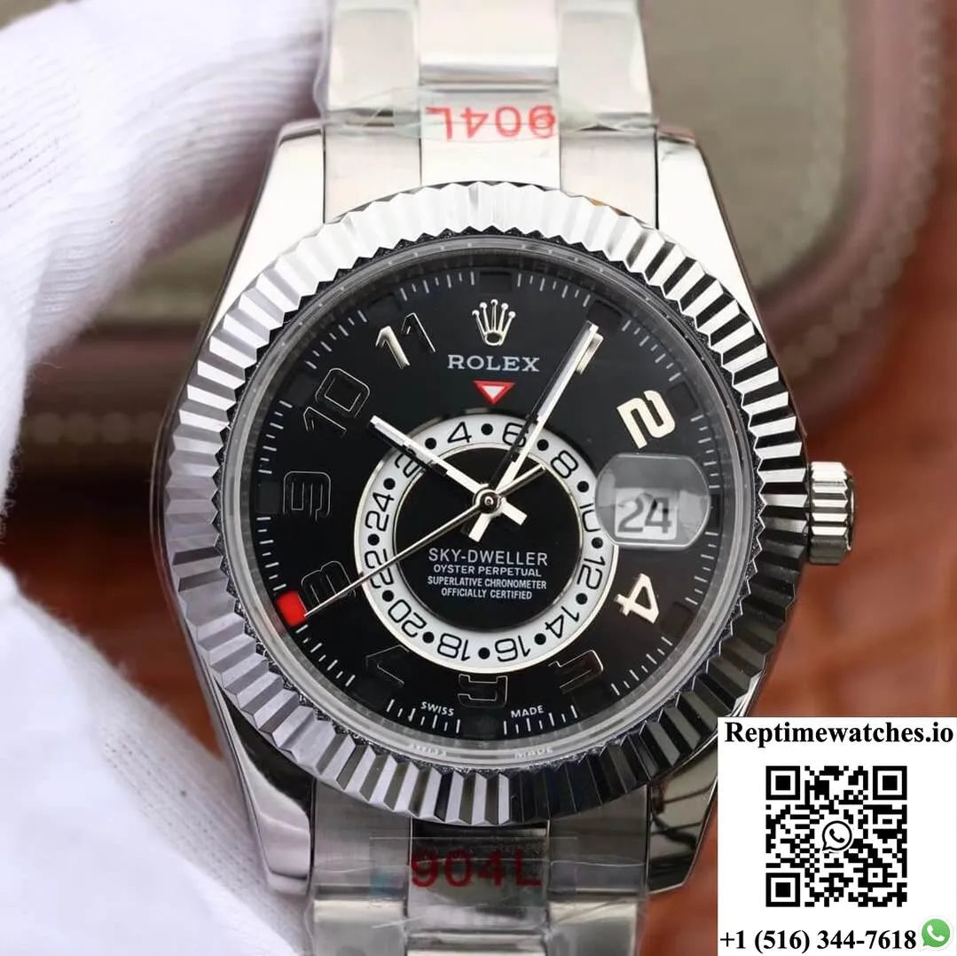 Rolex Sky Dweller 326939 Noob Factory Stainless Steel-Rep Time Watches