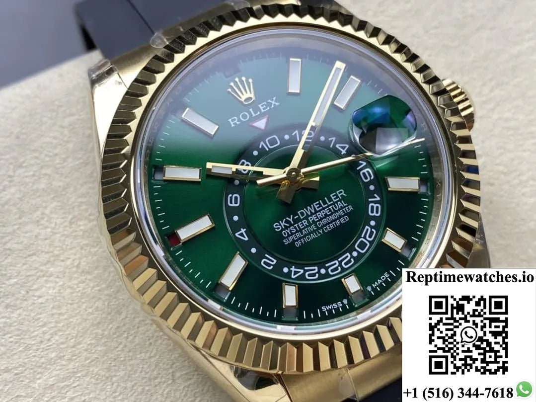 Rolex Sky-Dweller 336238-0004 N Factory Date Display-Rep Time Watches