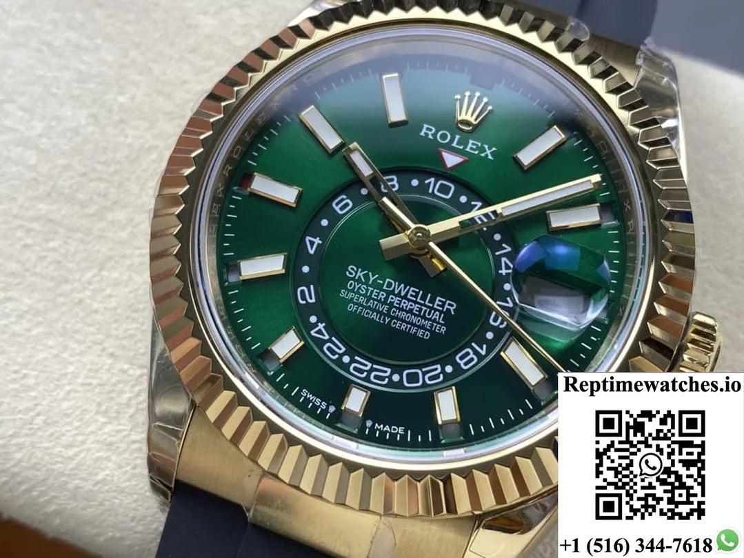 Rolex Sky-Dweller 336238-0004 N Factory Date Display-Rep Time Watches