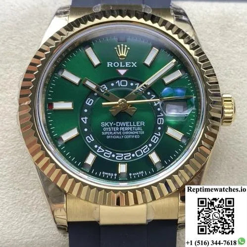 Rolex Sky-Dweller 336238-0004 N Factory Date Display-Rep Time Watches