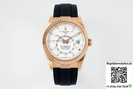 Rolex SKY-DWELLER m326235-0004 ZF Factory V2 White dial