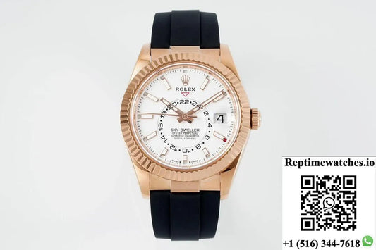 Rolex Sky-Dweller M326235-0004 Zf Factory V2 White Dial-Rep Time Watches