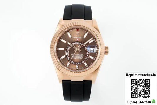 Rolex SKY-DWELLER m326235-0005 ZF Factory V2 Heavy Metal Edition