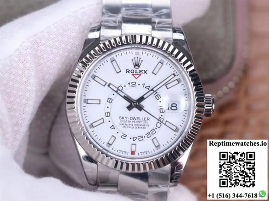 Rolex Sky Dweller M326934-0001 Noob Factory White Dial AI Factory